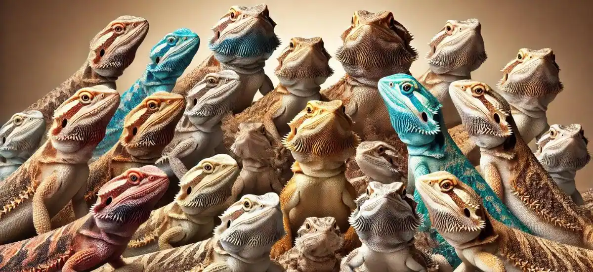 Common Color Morphs of Bearded Dragons