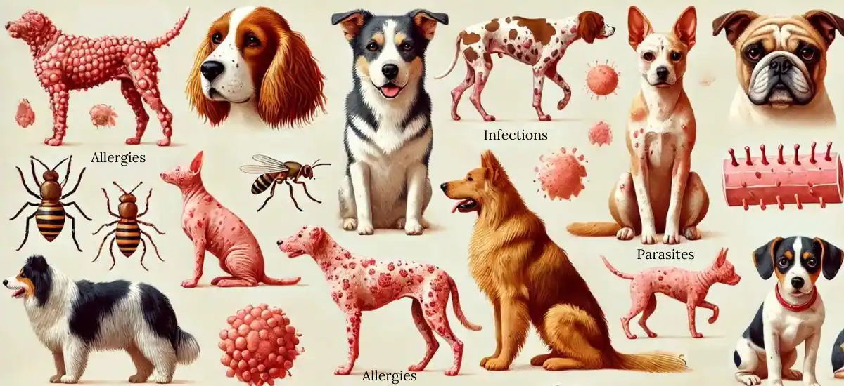 Identifying Common Skin Problems in Dogs