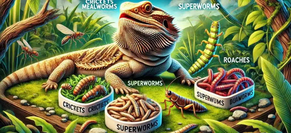 Best Insects For Bearded Dragons